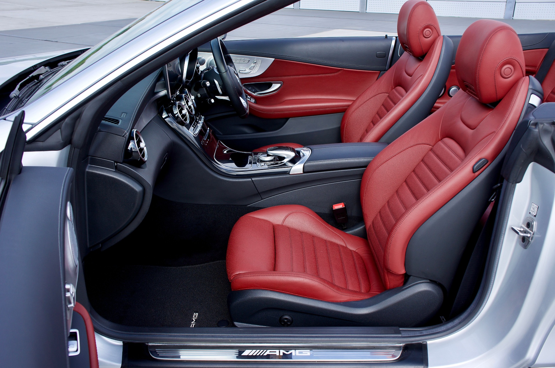 After — Interior detail — AMG cabin