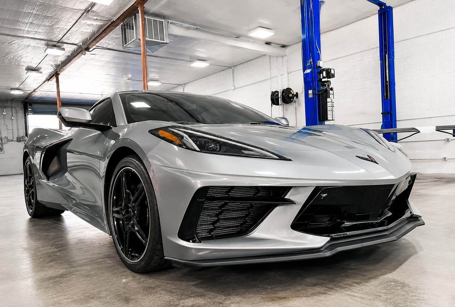 After — Paint Protection Film — Corvette C8