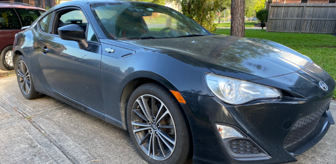 Before — Paint restoration — Scion FR-S