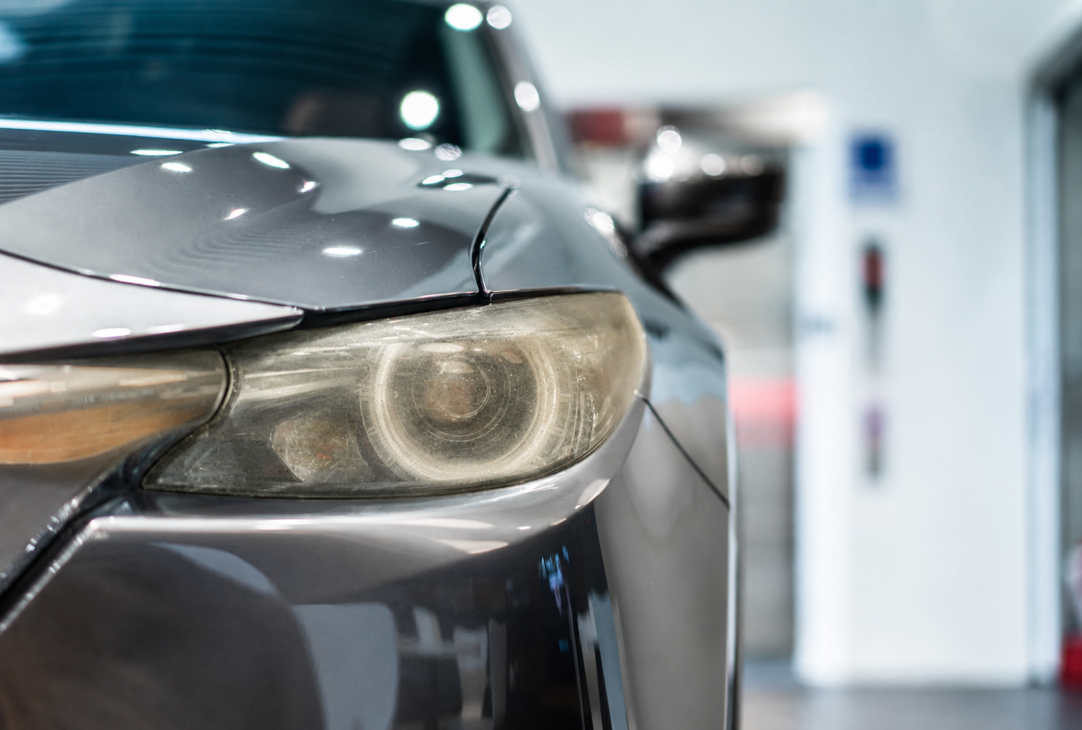 Before — Headlight restoration